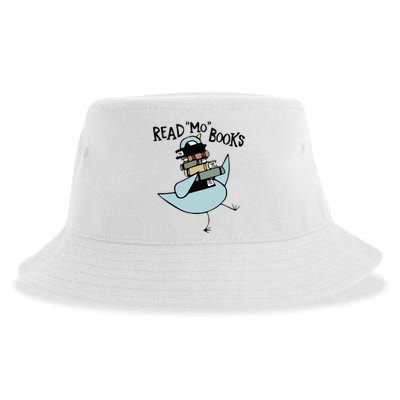 Read Mo Books Pigeon Library Reading Books Reader 2024 Sustainable Bucket Hat