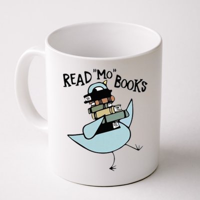 Read Mo Books Pigeon Library Reading Books Reader 2024 Mug