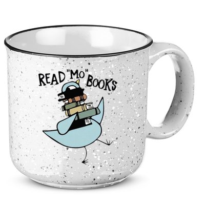 Read Mo Books Pigeon Library Reading Books Reader 2024 15oz Campfire Ceramic Mug