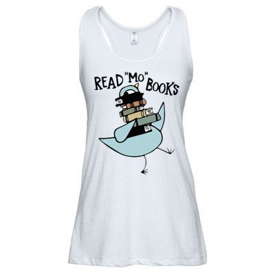 Read Mo Books Pigeon Library Reading Books Reader 2024 Ladies Essential Flowy Tank