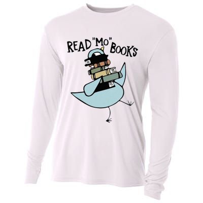 Read Mo Books Pigeon Library Reading Books Reader 2024 Cooling Performance Long Sleeve Crew