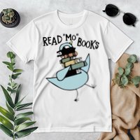 Read Mo Books Pigeon Library Reading Books Reader 2024 Premium T-Shirt