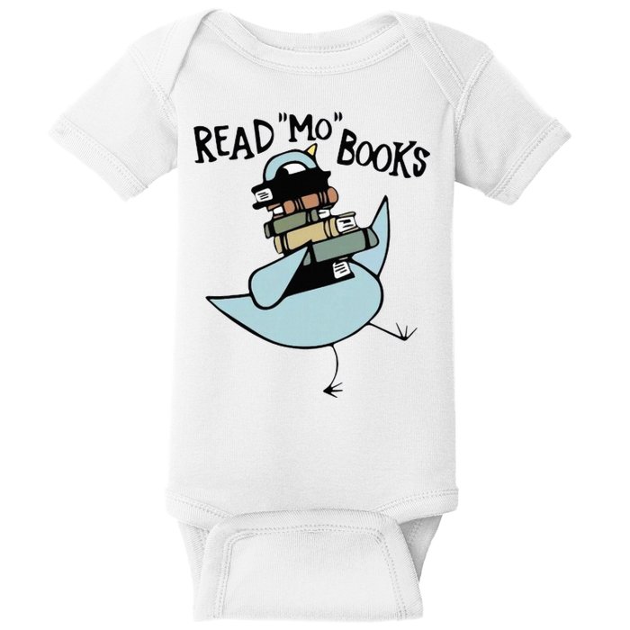 Read Mo Books Pigeon Library Reading Books Reader 2024 Baby Bodysuit