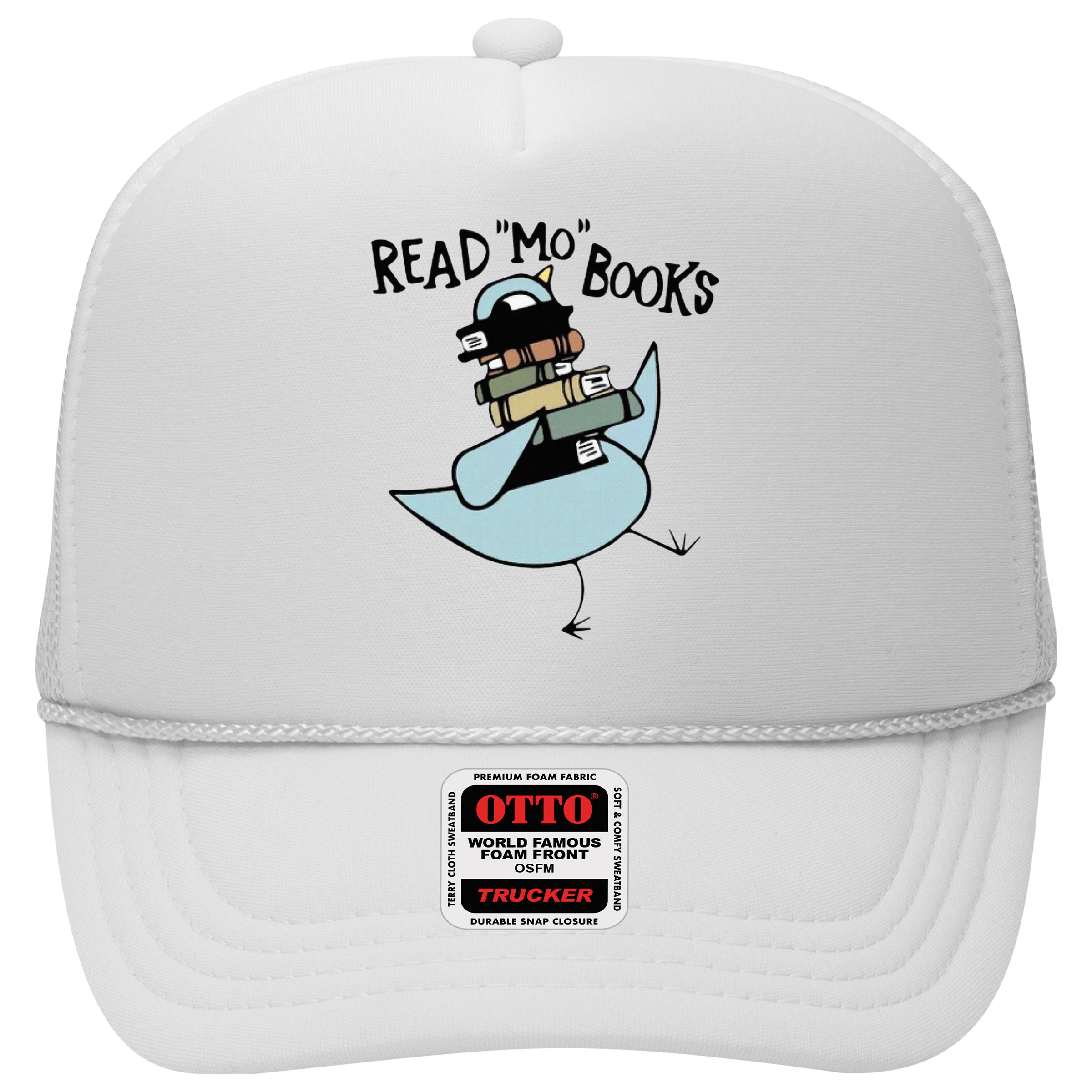 Read Mo Books Pigeon Library Reading Books Reader 2024 Trucker Hat