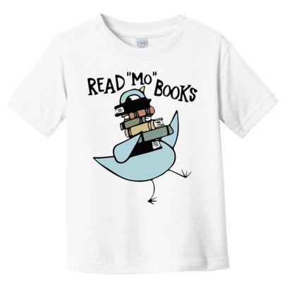 Read Mo Books Pigeon Library Reading Books Reader 2024 Toddler T-Shirt