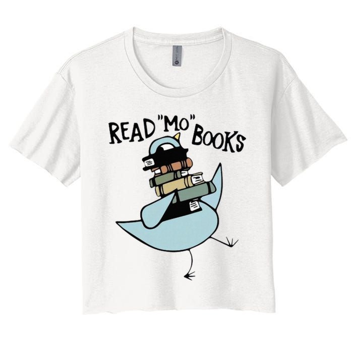 Read Mo Books Pigeon Library Reading Books Reader 2024 Crop Top