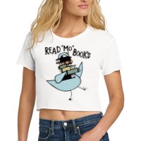 Read Mo Books Pigeon Library Reading Books Reader 2024 Crop Top