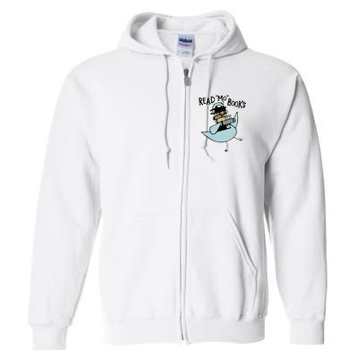 Read Mo Books Pigeon Library Reading Books Reader 2024 Full Zip Hoodie