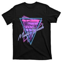 Retro Miami Beach Vintage 80s Beach Souvenir T-Shirt