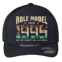 Role Model Born 1995 And The Journey Has Just Begun Birthday Flexfit Unipanel Trucker Cap