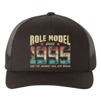 Role Model Born 1995 And The Journey Has Just Begun Birthday Yupoong Adult 5-Panel Trucker Hat