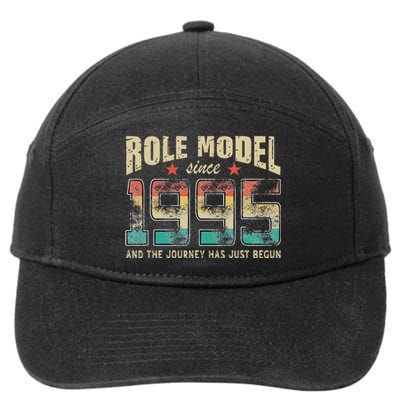 Role Model Born 1995 And The Journey Has Just Begun Birthday 7-Panel Snapback Hat