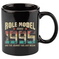 Role Model Born 1995 And The Journey Has Just Begun Birthday 11oz C Handle Ceramic Mug
