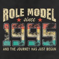 Role Model Born 1995 And The Journey Has Just Begun Birthday 11oz C Handle Ceramic Mug