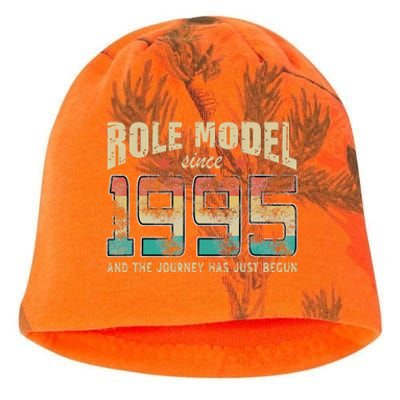 Role Model Born 1995 And The Journey Has Just Begun Birthday Kati - Camo Knit Beanie