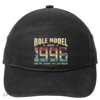 Role Model Born 1996 And The Journey Has Just Begun Birthday 7-Panel Snapback Hat
