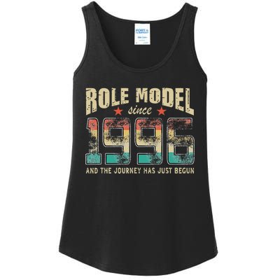 Role Model Born 1996 And The Journey Has Just Begun Birthday Ladies Essential Tank