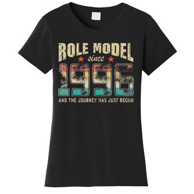 Role Model Born 1996 And The Journey Has Just Begun Birthday Women's T-Shirt