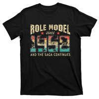 Role Model Born 1958 And The Saga Continues Birthday T-Shirt