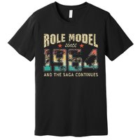 Role Model Born 1964 And The Saga Continues Birthday Premium T-Shirt