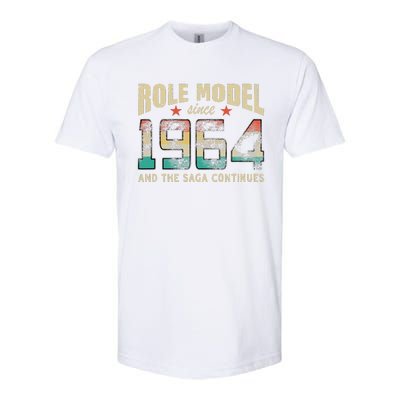 Role Model Born 1964 And The Saga Continues Birthday Softstyle CVC T-Shirt