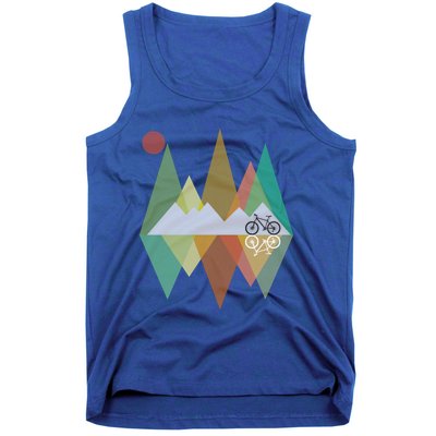 Retro Mountain Bike Gift Vintage Mtb Gift Tank Top