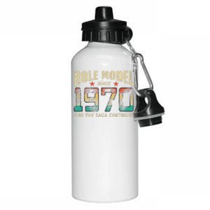 Role Model Born 1970 And The Saga Continues Birthday Aluminum Water Bottle