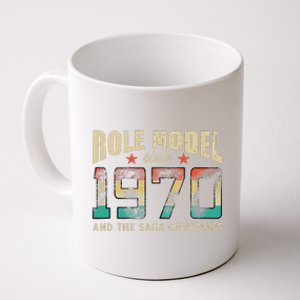 Role Model Born 1970 And The Saga Continues Birthday Coffee Mug