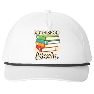 Read More Books Case National Read A Book Day Meaningful Gift Snapback Five-Panel Rope Hat