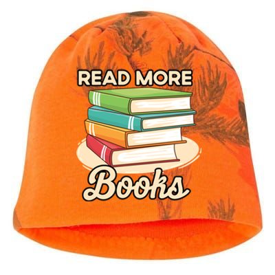 Read More Books Case National Read A Book Day Meaningful Gift Kati - Camo Knit Beanie