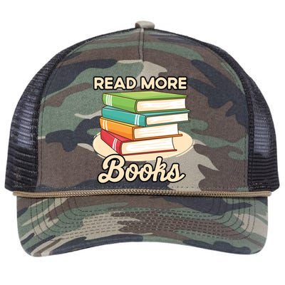 Read More Books Case National Read A Book Day Meaningful Gift Retro Rope Trucker Hat Cap