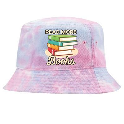 Read More Books Case National Read A Book Day Meaningful Gift Tie-Dyed Bucket Hat