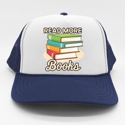 Read More Books Case National Read A Book Day Meaningful Gift Trucker Hat