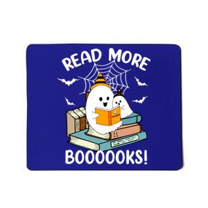 Read More Boooooks Cute Ghost Read More Boooooks Halloween Gift Mousepad