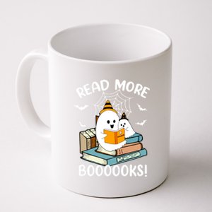 Read More Boooooks Cute Ghost Read More Boooooks Halloween Gift Coffee Mug