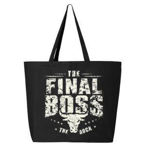 Rock Music Boss Final White Design Fun Music Lover 25L Jumbo Tote