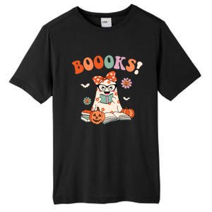 Read More Books Spooky Teacher Cute Halloween Tall Fusion ChromaSoft Performance T-Shirt