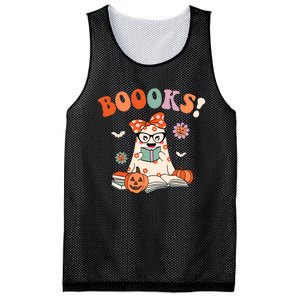 Read More Books Spooky Teacher Cute Halloween Mesh Reversible Basketball Jersey Tank