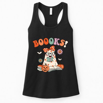 Read More Books Spooky Teacher Cute Halloween Womens Tank Top