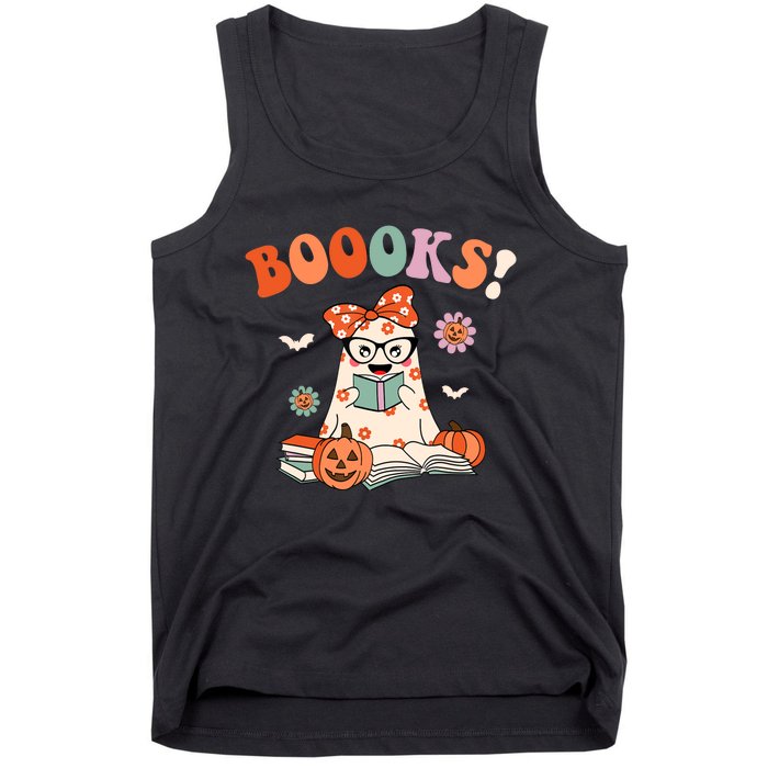 Read More Books Spooky Teacher Cute Halloween Tank Top