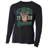 Retro Milwaukee Basketball 1968 Cooling Performance Long Sleeve Crew