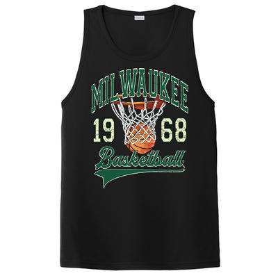 Retro Milwaukee Basketball 1968 PosiCharge Competitor Tank