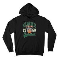 Retro Milwaukee Basketball 1968 Tall Hoodie