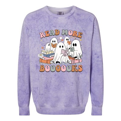 Read More Boooooks Colorblast Crewneck Sweatshirt