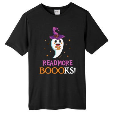 Read More Books Boo Halloween Costume Reading Lover Ghost Gift Tall Fusion ChromaSoft Performance T-Shirt