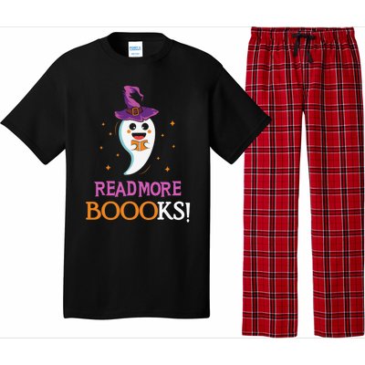 Read More Books Boo Halloween Costume Reading Lover Ghost Gift Pajama Set