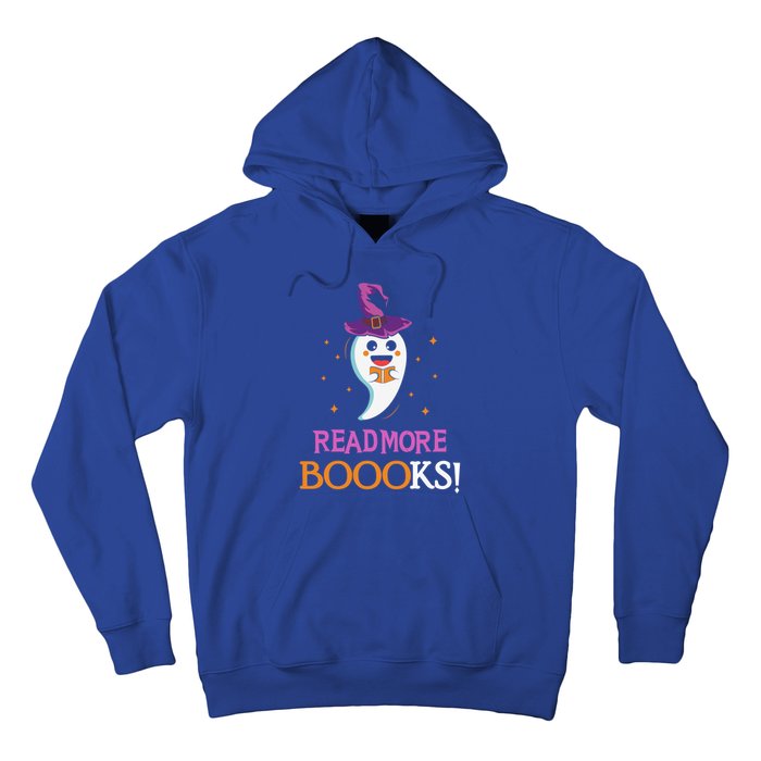 Read More Books Boo Halloween Costume Reading Lover Ghost Gift Hoodie