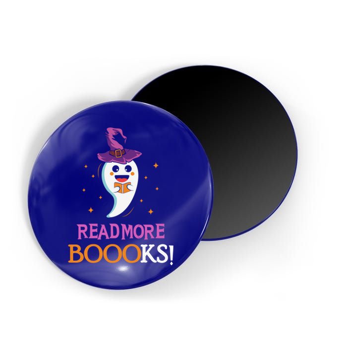 Read More Books Boo Halloween Costume Reading Lover Ghost Gift Magnet