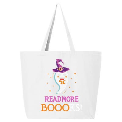 Read More Books Boo Halloween Costume Reading Lover Ghost Gift 25L Jumbo Tote