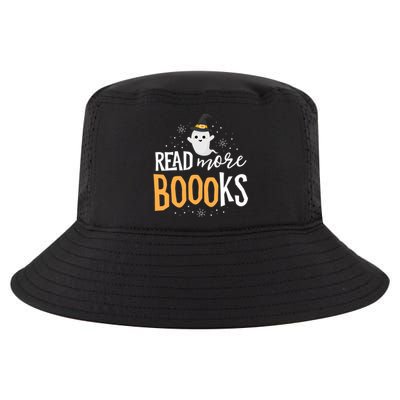 Read More Books Librarian English Teacher Boo Halloween Cool Comfort Performance Bucket Hat